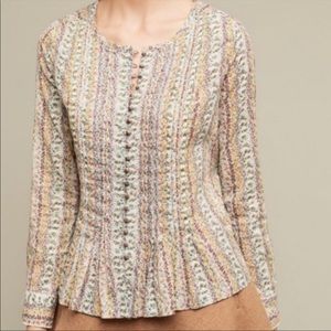 Maeve by Anthropologie Button Down Western Floral Blouse